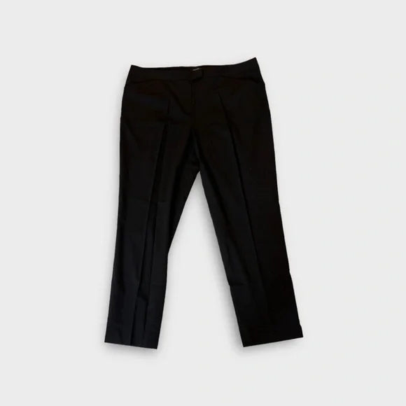 Lafayette 148 Irving Straight Leg Stretch Wool Pants
